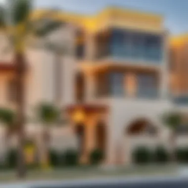 Modern Architecture in Al Jurf Ghantoot Luxurious villas and modern architecture in Al Jurf Ghantoot