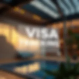 A visual representation of online visa tracking
