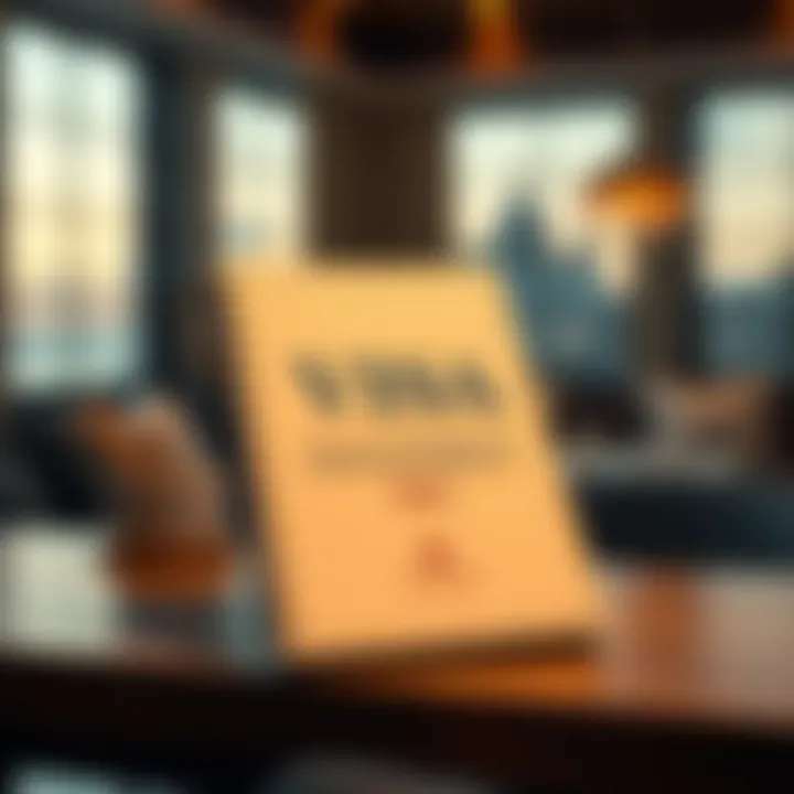 A guidebook with tips on visa management