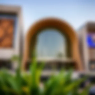 Contemporary Architecture at City Walk Cinema Architectural marvel of City Walk Cinema showcasing contemporary design
