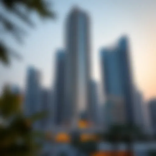 Da Vinci Tower Architectural Marvel Stunning view of Da Vinci Tower showcasing its unique architectural design