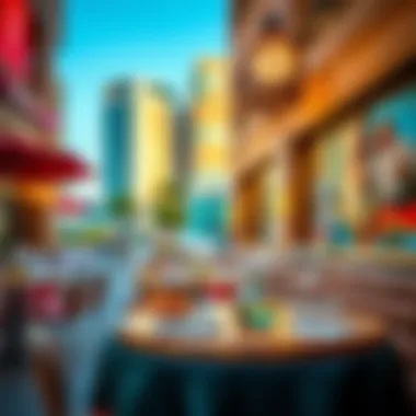 Culinary delights from diverse restaurants in Deira City Center