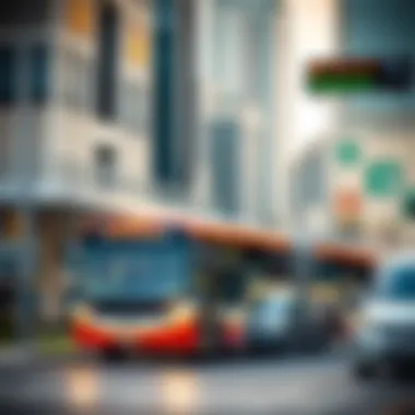 Public transport accessibility around Deira City Center