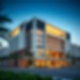 Dib Al Nahda building exterior showcasing its modern architecture