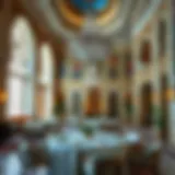 Lavish interior of Qasr Al Najd showcasing elegant Arabian decor