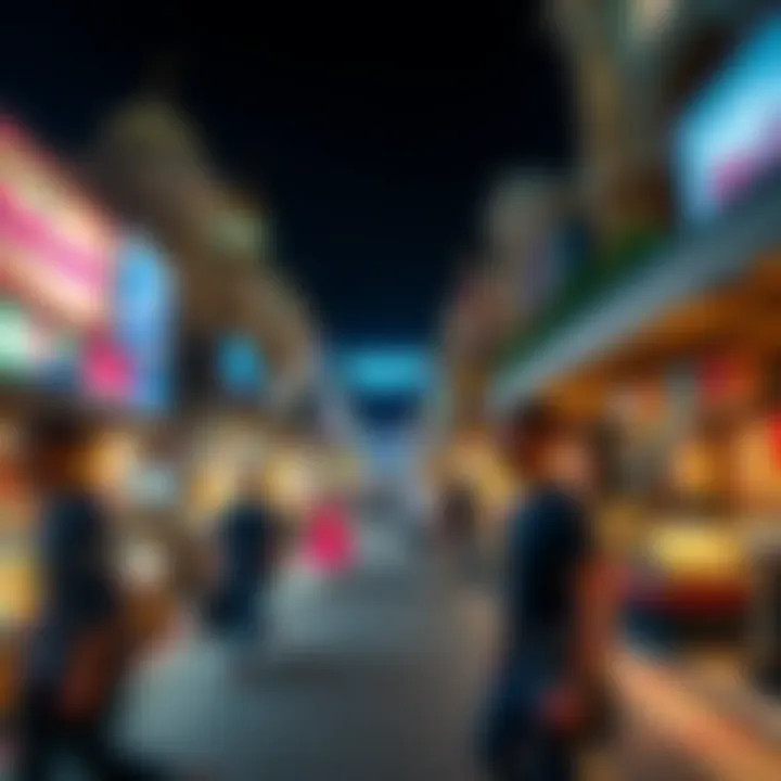 Vibrant atmosphere of the Abu Dhabi Souk