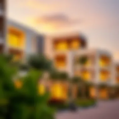 Upscale Residential Complex in Al Furjan An upscale residential complex highlighting the modern living spaces in Al Furjan