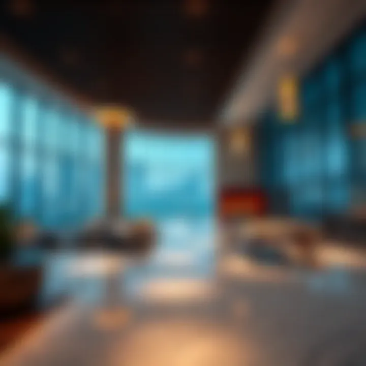 Luxurious amenities and modern living spaces in Al Jeel Tower