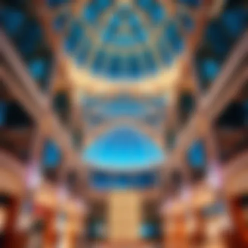 Stunning architecture of Arabian Center Mall