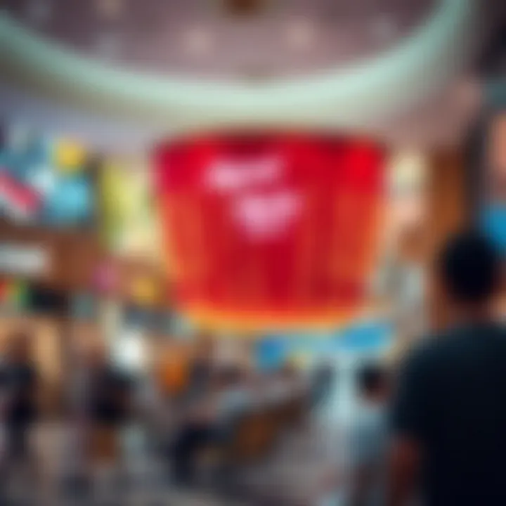 Entertainment zone in Arabian Center Mall