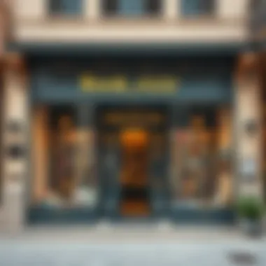 Inviting Storefront of Unique Dubai Bookshop An inviting storefront of a unique Dubai bookshop known for its rare collections.