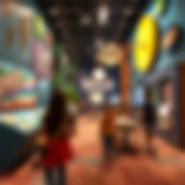 Interactive Learning Experiences An engaging educational center in Dubai featuring interactive exhibits for kids