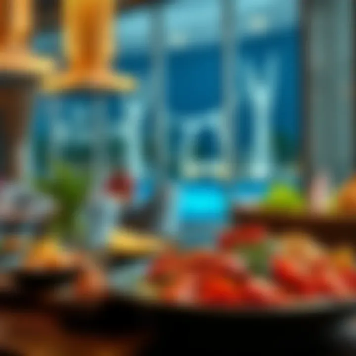 Global Culinary Influences An array of international dishes