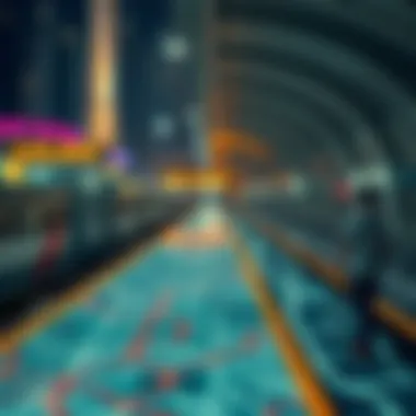 Metro Connectivity and Accessibility in Dubai Map showcasing metro connectivity and accessibility in Dubai