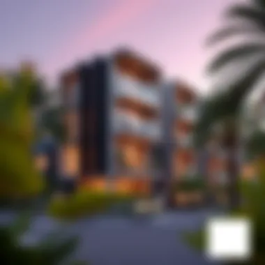 Contemporary Residential Development by Durar Properties A modern residential building developed by Durar Properties