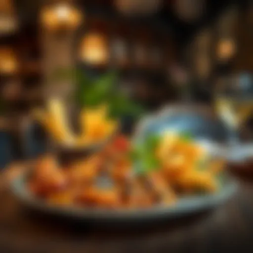 Traditional Egyptian dish beautifully presented