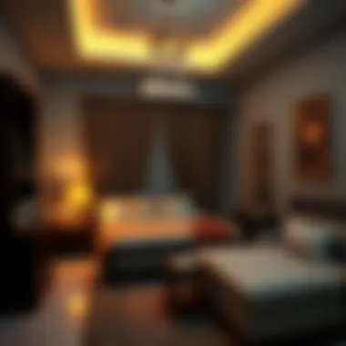 Cozy room interior representing monthly rentals
