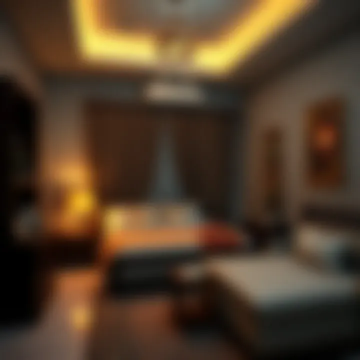 Cozy room interior representing monthly rentals