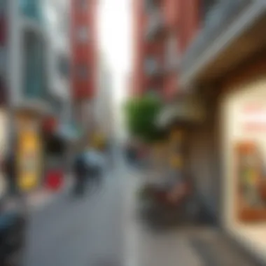 Vibrant street life in Al Nahda