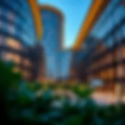 Stunning architectural design of Park Ridge Executive Residences