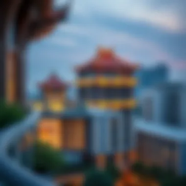 Architectural Marvels of China Cluster View of the China Cluster architecture