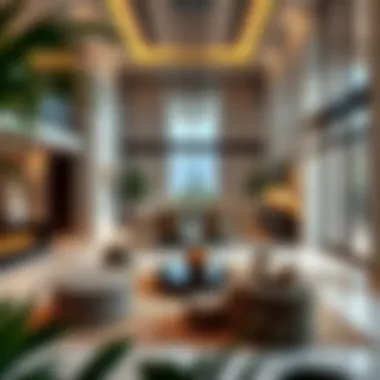 Architectural Elegance within Sobha Hartland II Luxurious interiors showcasing architectural elegance
