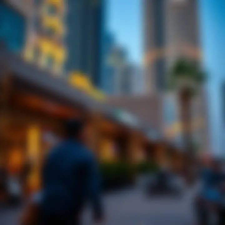 Lifestyle amenities surrounding Standard Chartered Tower in Downtown Dubai