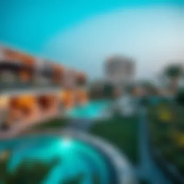 Elegant residential properties with views of Samana Park