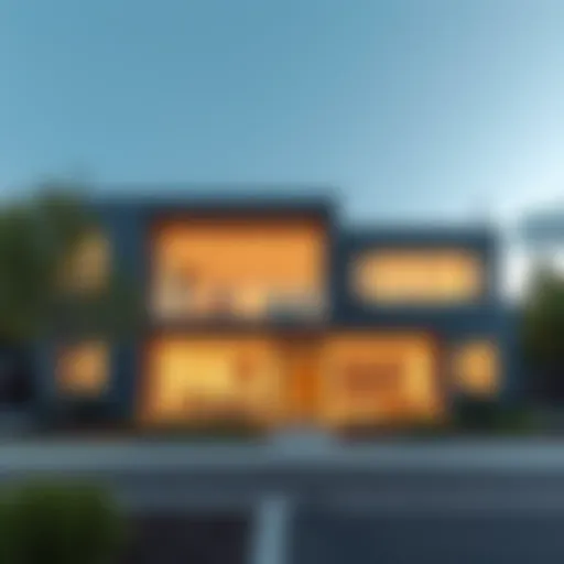 Exterior view of Odyssey Nursery showcasing modern architecture