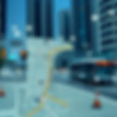 Map of Key Stops on the F29 Al Wasl Bus Route Map of the F29 Al Wasl bus route highlighting key stops