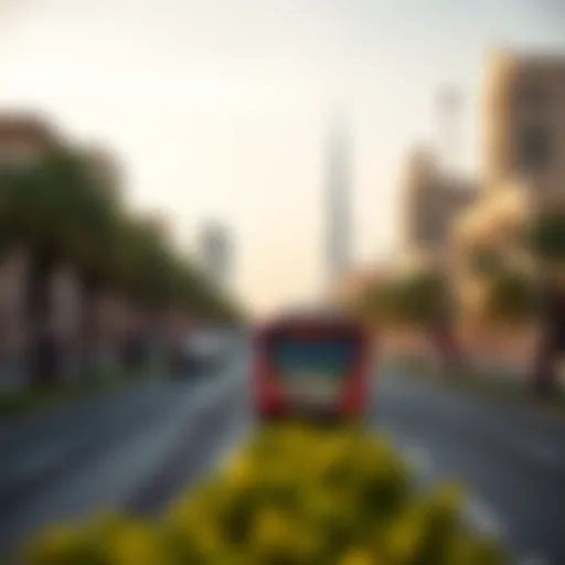 Scenic View of the F29 Al Wasl Bus Route A scenic view of the F29 Al Wasl bus route showcasing iconic landmarks