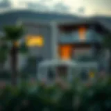 Scenic view of Mahzooz properties showcasing modern architecture