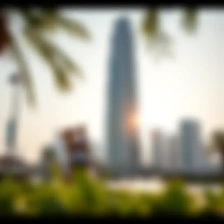 Lifestyle Around Media One Tower Vibrant lifestyle surrounding Media One Tower