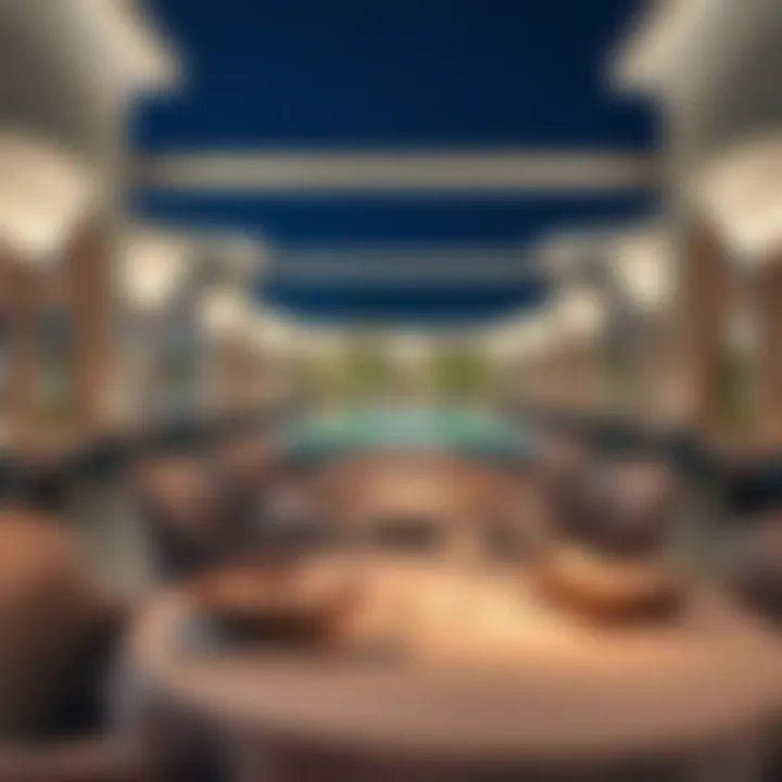 Fine dining experience at Melia Desert Palm