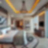 Luxurious suite at Melia Desert Palm Hotel