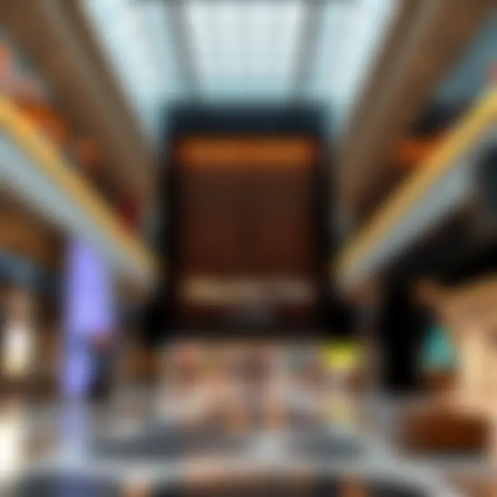 Interior concept design of Meydan One Mall