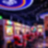 Interactive Arcade Experience at Mirdif City Center A vibrant gaming zone filled with interactive arcade machines