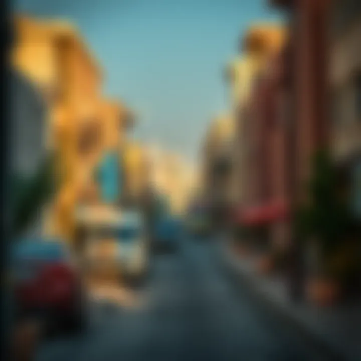 Neighborhood view of Abu Hail highlighting local attractions and transport