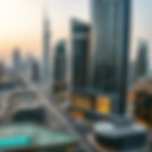 Dubai Skyline: The Future of Urban Living A panoramic view of Dubai's skyline showcasing modern architecture