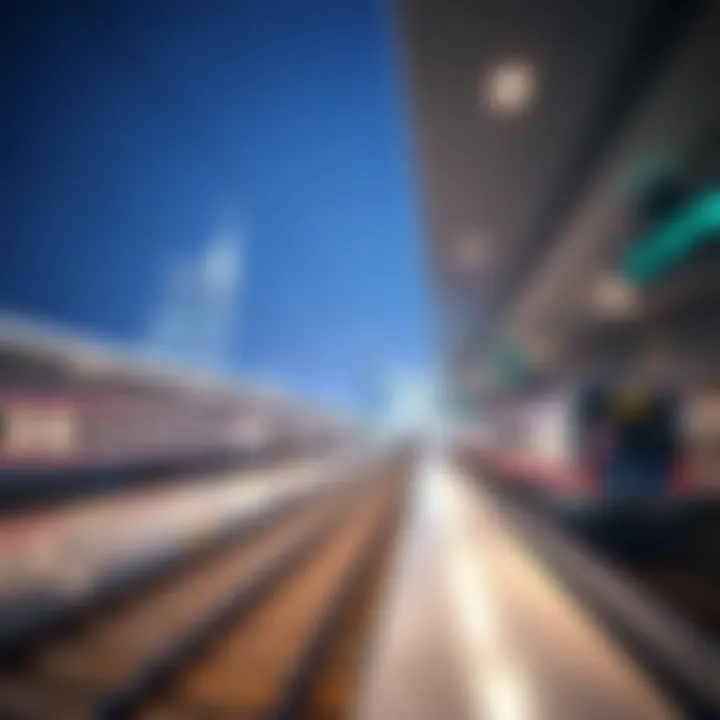 State-of-the-art train station facilities enhancing traveler convenience