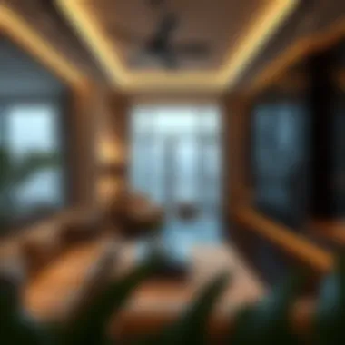 Modern Apartment Interior Interior of a modern apartment highlighting real estate trends