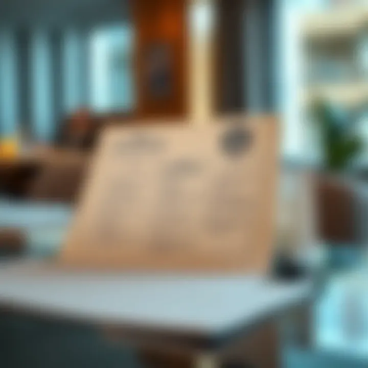 Key Documents Required for Visa Cancellation Illustration showing various necessary documents for visa cancellation.