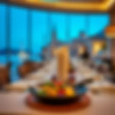 Culinary Excellence at Portofino Gourmet dining setting at Portofino Hotel offering exquisite culinary delights