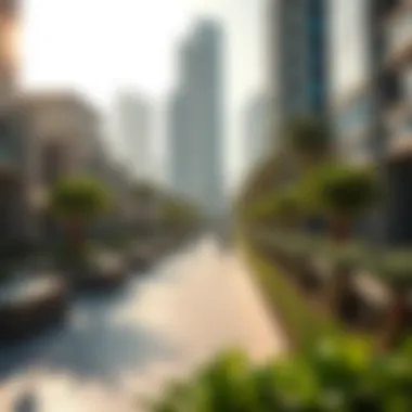 Dynamic Environment Around Pullman Jumeirah Lakes Towers Vibrant surroundings of Pullman Jumeirah Lakes Towers