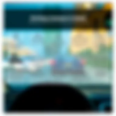 Infographic of application process for driving license