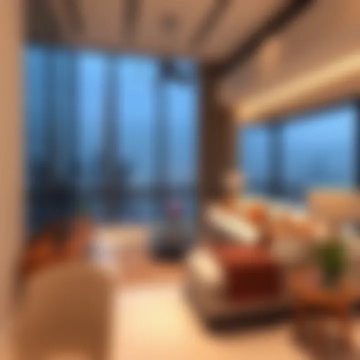 Inside Dubai's Modern Apartments: A Rental Perspective Modern apartment interior showcasing rental appeal