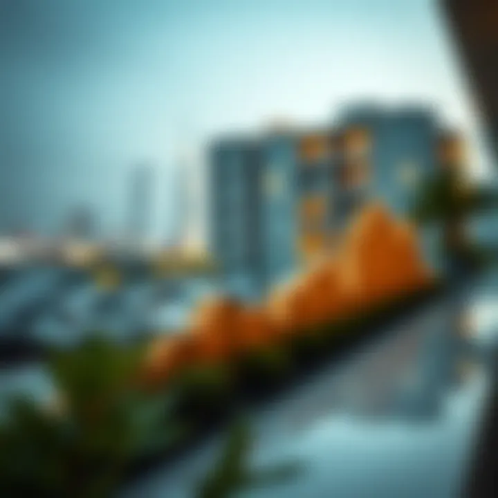 Graph illustrating mortgage trends in the Dubai housing market