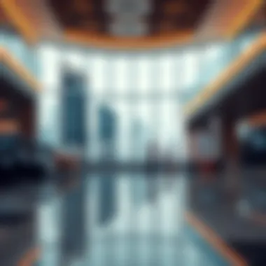 Real Estate Market Trends in Dubai Graphic representation of Dubai's real estate market trends and statistics